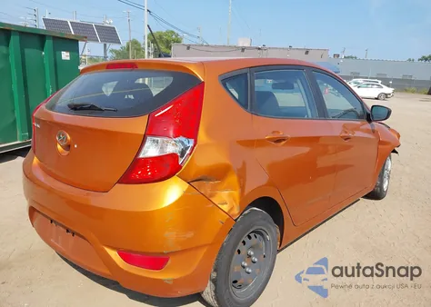 2017 Hyundai Accent Se from USA, damaged, VIN KMHCT5AE2HU324305